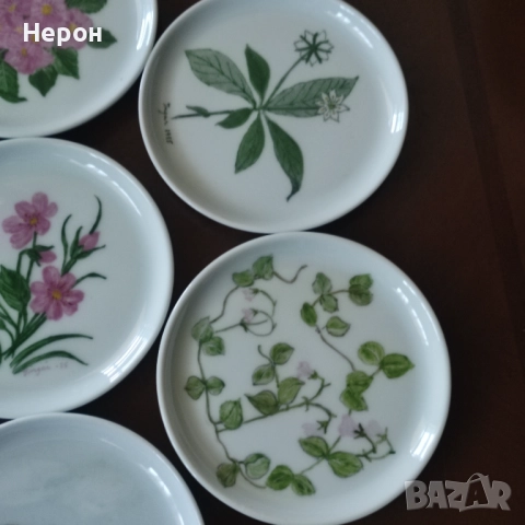 Порцеланови поставки за чаши, снимка 6 - Декорация за дома - 52499793