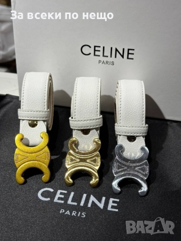 Celine Унисекс Колан🔝Дамски Колан Селин🔝Мъжки Колан - Различни Цветове Код E835, снимка 3 - Колани - 51477894