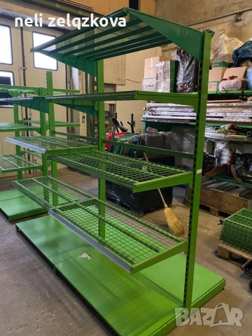 Стилажи,Рафтове, внос от Германия , снимка 5 - Стелажи и щандове - 51769343