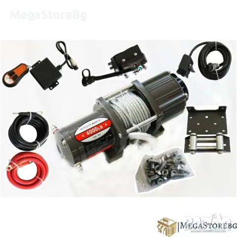 Електрическа лебедка 4000LBS, снимка 10 - Аксесоари и консумативи - 47267014