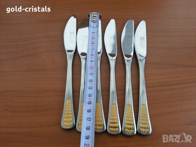 български ножове Перла с позлата, снимка 2 - Антикварни и старинни предмети - 27970228