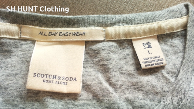 SCOTCH & SODA Home Alone T-Shirt Размер L тениска 17-60, снимка 8 - Тениски - 53296501