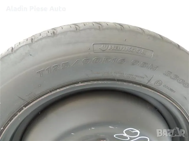 Тънка резервна гума SLIM (тясна) Ford Focus / Mondeo / Galaxy R16 5 шипа код AM51BA , снимка 2 - Аксесоари и консумативи - 50439471