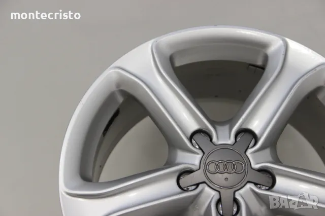 Алуминиева джанта Audi A4 B8 (2007-2015г.) 8K0 601 025 BK / 8K0601025BK / 17 цола / 5x112 66.5, снимка 10 - Гуми и джанти - 47601949