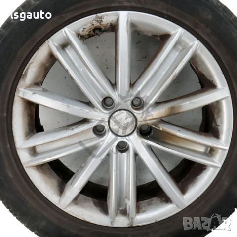 Алуминиеви джанти 5x112 с гуми R18 Volkswagen Tiguan I 2007-2015 ID:147931, снимка 5 - Гуми и джанти - 50974446