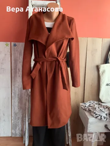 🤎🤎🤎 Красиво палто Only в цвят камел🧡🧡🧡