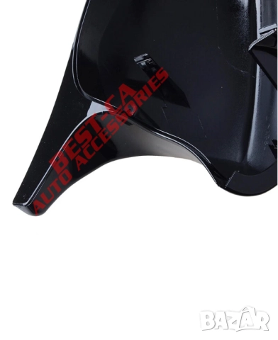 Капаци за огледала със щипки черен пиано лак Batman Style подходящи за BMW E87 E90 E91 E92 facelift, снимка 6 - Аксесоари и консумативи - 51971502