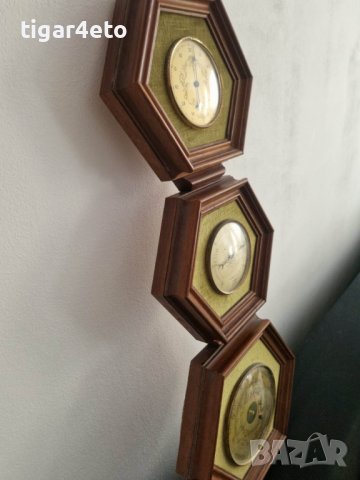 Барометър Термометър Влагометър, снимка 5 - Антикварни и старинни предмети - 40253797