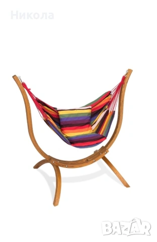Продавам Хамак с дървена стойка