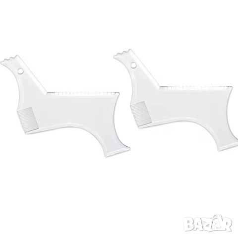 Шаблон за оформяне на брада