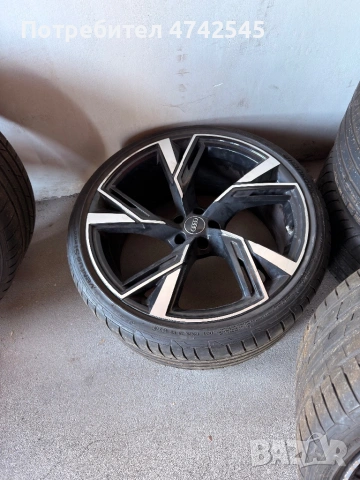 Оригинални джанти с гуми от RS6, снимка 4 - Гуми и джанти - 53535823