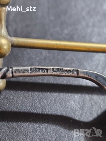 Царска Русия сребърна лъжичка., снимка 4 - Други ценни предмети - 52987501