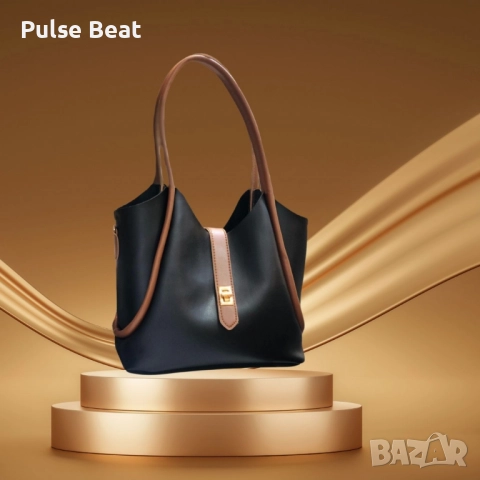 Стилна дамска чанта, еко кожа. Различни цветове , снимка 2 - Чанти - 52413409