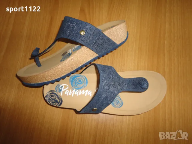 N41 Panama Jack/нови дамски чехли, снимка 3 - Чехли - 49532445