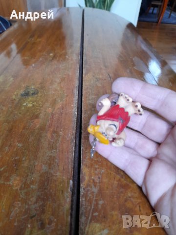 Стар ключодържател Барни, снимка 5 - Антикварни и старинни предмети - 39907725