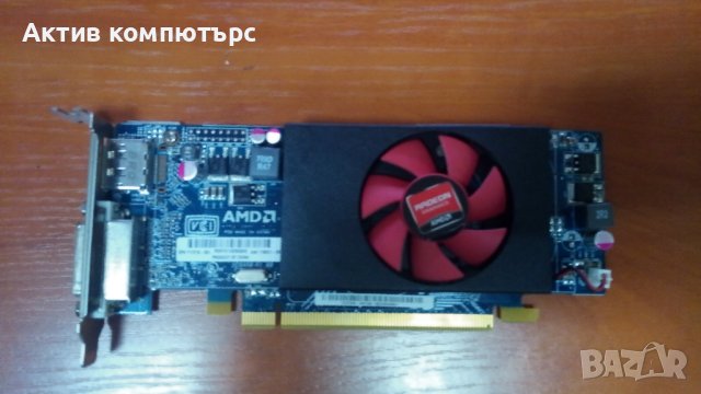 Видеокарта HP AMD Radeon HD 8490 1024MB DDR3 64-Bit DVI DisplayPort PCI-E Low Profile, снимка 1 - Видеокарти - 43685790