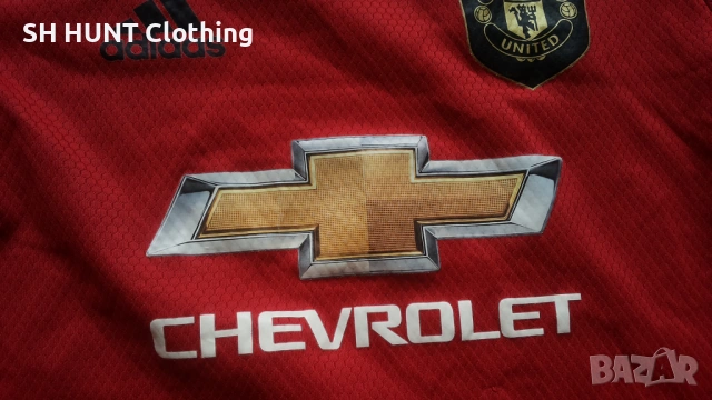 Adidas FC MANCHESTER UNITED Kids Football T-Shirt Размер 4-5 г /110 см детска футболна тениска 33-66, снимка 5 - Детски тениски и потници - 53126840