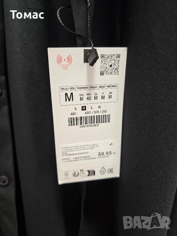 Риза на ZARA Fit slim, снимка 6 - Ризи - 53494897