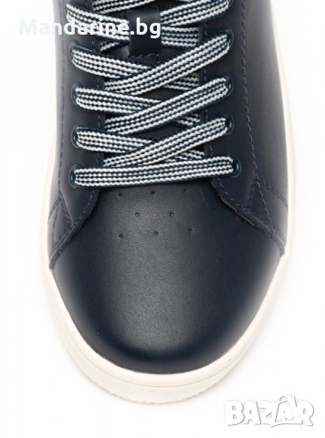 ПРОМО 🍊 U.S. POLO® № 38 🍊 Оригинални кожени спортни обувки DARK BLUE & RED нови с кутия, снимка 7 - Дамски ежедневни обувки - 26727164