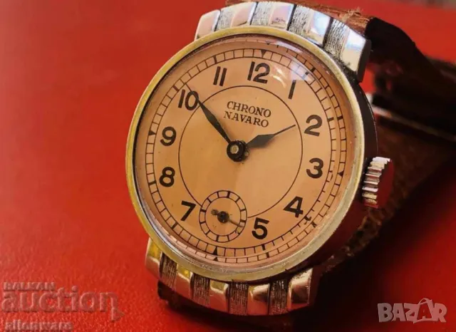 Рьчен часовник Art Deco от 1936 г. чисто нов!, снимка 5 - Мъжки - 47466213