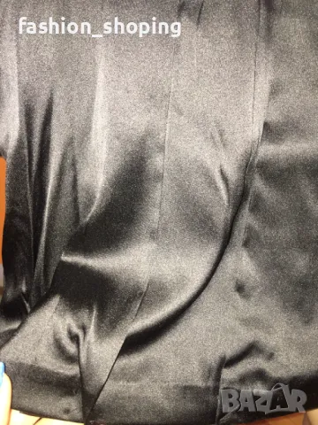 Черна копринена пола By Malene Birger , снимка 7 - Поли - 48026980