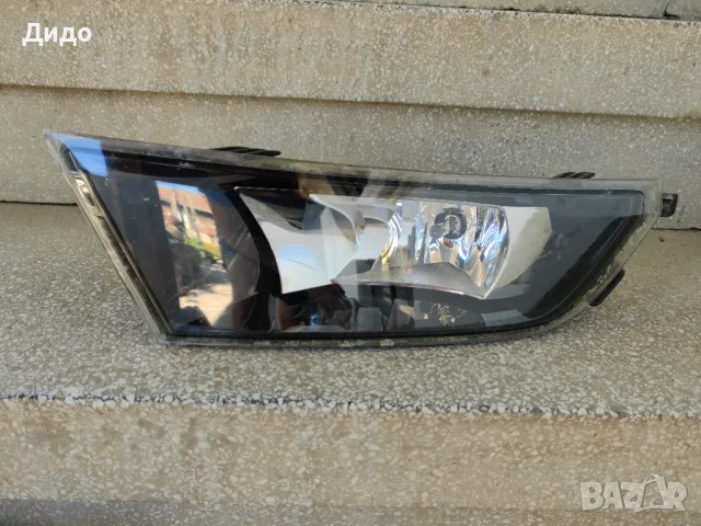 Халоген Skoda Fabia 3 2018-21г. десен / Халоген Шкода Фабиа 3 Оригинален, снимка 1