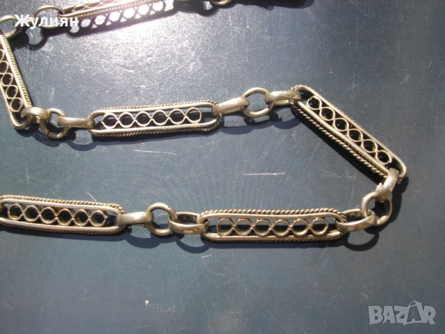 СТАР КЮСТЕК ЗА ДЖОБЕН ЧАСОВНИК , снимка 4 - Антикварни и старинни предмети - 51451795