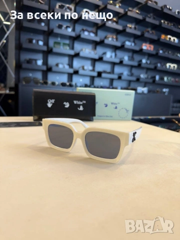 Off White Слънчеви Очила С UV400 Защита - Налични Различни Цветове И Модели Код SK465, снимка 7 - Слънчеви и диоптрични очила - 53028055