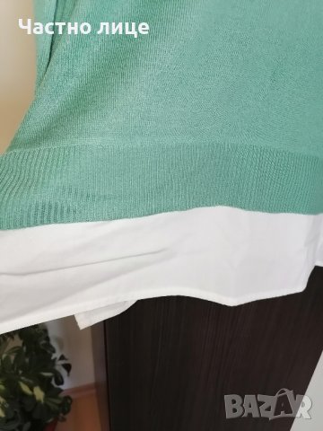 S р/р Елегантна блуза като нова, ГО 46 см, снимка 2 - Ризи - 44000947