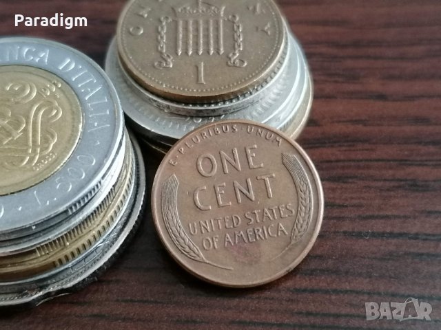 Монета - САЩ - 1 цент | 1956г.