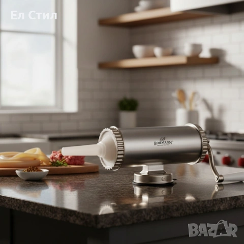 Пълначка за колбаси Bohmann BH 02-750 – Стабилна, удобна и идеална за домашни наденици, снимка 4 - Други - 53585523