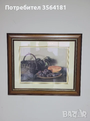 картина в дървена рамка, снимка 1