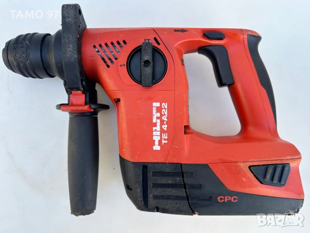 Hilti TE 4-A22 - Акумулаторен перфоратор 2x22V 5.2A перфектен!, снимка 3 - Перфоратори - 53134353