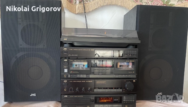 Сет на JVC в безъпречно състояние, снимка 2 - Аудиосистеми - 52956351