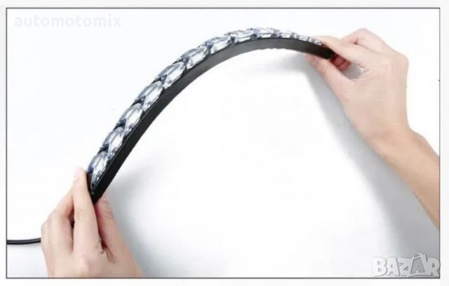 ДНЕВНИ СВЕТЛИНИ,DRL С БЯГАЩ МИГАЧ - 6LED,2бр. ,3574-5, снимка 2 - Аксесоари и консумативи - 39429537