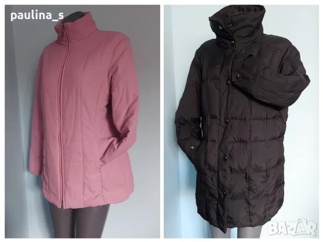 Два броя яке / Розово и черно яке "Authentic" clothing company и "CANDA" / голям размер 