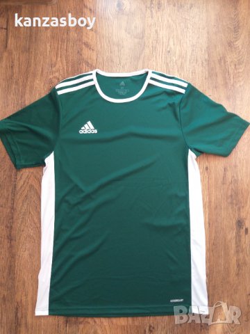 Adidas Entrada 18 - страхотна мъжка тениска КАТО НОВА, снимка 6 - Тениски - 37429858