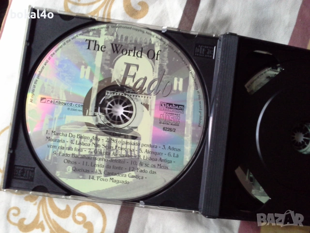 The World of Fado, снимка 2 - CD дискове - 53482550