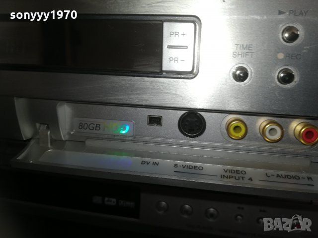 lg hdd/dvd recorder & remote germany 0504210807, снимка 6 - Плейъри, домашно кино, прожектори - 32426771