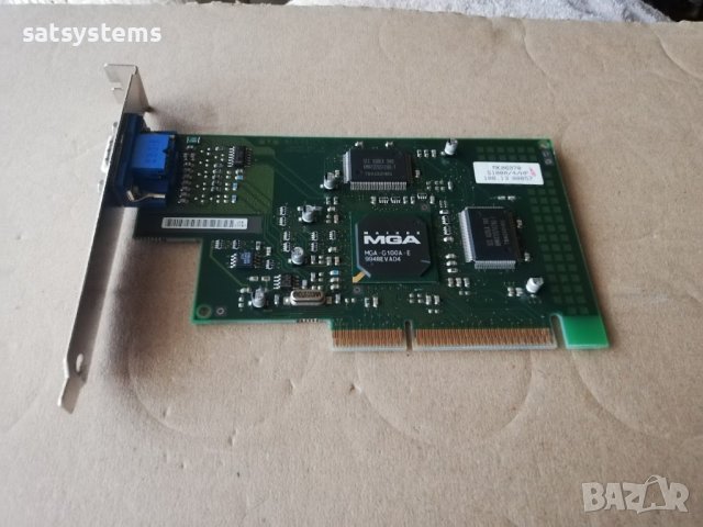 Видео карта Matrox MGI G100A/4/HP 4MB AGP, снимка 5 - Видеокарти - 36662984