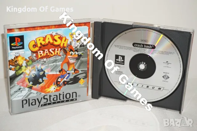 Игра за PS1 Crash Bash Platinum ТЕСТВАНА И РАБОТЕЩА, снимка 7 - Игри за PlayStation - 49291992