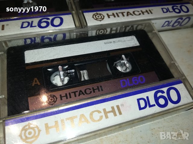 HITACHI DL60 MADE IN JAPAN-ORIGINAL TAPE 0212231920, снимка 8 - Аудио касети - 43243923