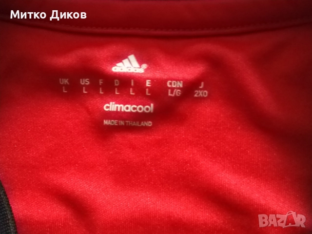 Манчестър Юнайтед маркова футболна тениска Адидас №7 Memphis Depay размер Л отлична, снимка 4 - Футбол - 52055718