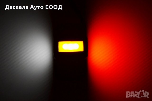 1 бр. ЛЕД LED тройни рогчета габарити НЕОН, е-маркиран 12-24V , Полша, снимка 4 - Аксесоари и консумативи - 35557598