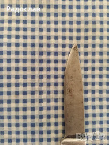 Български стар нож Елен, снимка 6 - Ножове - 49923304