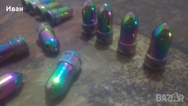 *ТОП* Капачки за вентили винтили тип патрони за автомобил , мотопед , мотор , колело и т.н., снимка 7 - Части - 27216088