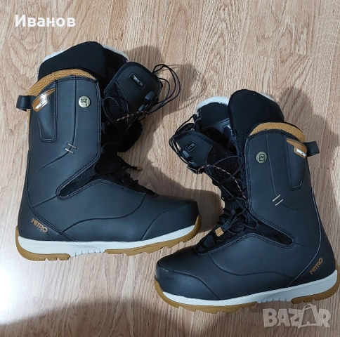 Дамски сноуборд обувки Nitro Crown TLS 39⅓, снимка 3 - Зимни спортове - 52656968