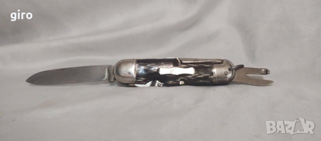 Ретро джобен нож Imperial Kamp King- USA с елмаз за рязане на стъкло, снимка 1 - Ножове - 43602796