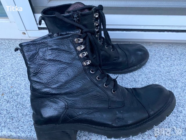 Дамски боти естествена кожа 39 номер, снимка 3 - Дамски боти - 43186047