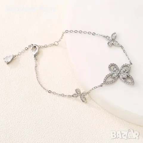 Graff гривна с камъни мойсанити, снимка 2 - Гривни - 50050430